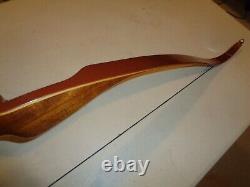 Vintage Shakespeare NECEDAH Recurve Bow Model X-26, 45#-D81497M 58, LH