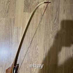 Vintage Shakespeare Root Kadet X154 Recurve Bow Longbow Right Handed 1960's