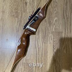 Vintage Shakespeare Root Kadet X154 Recurve Bow Longbow Right Handed 1960's