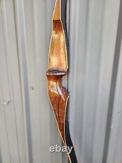 Vintage Shakespeare The MANCOS Model X-40 Recurve Wood Bow 58 #40 Archery Arrow