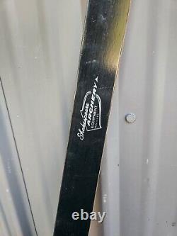 Vintage Shakespeare The MANCOS Model X-40 Recurve Wood Bow 58 #40 Archery Arrow