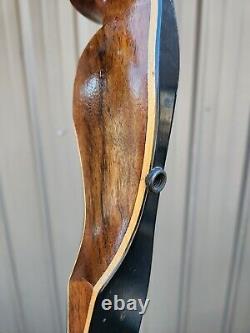 Vintage Shakespeare The MANCOS Model X-40 Recurve Wood Bow 58 #40 Archery Arrow