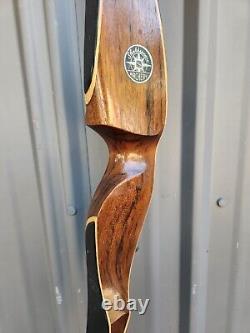 Vintage Shakespeare The MANCOS Model X-40 Recurve Wood Bow 58 #40 Archery Arrow