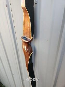 Vintage Shakespeare The MANCOS Model X-40 Recurve Wood Bow 58 #40 Archery Arrow