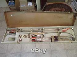 Vintage Shakespeare Wonderbow Archery Set- KX-19- COMPLETE IN BOX! 63''/40#