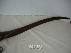 Vintage Staghorn Archery Recurve Bow RH 58 47# M6688H Merrill WI