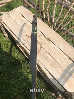 Vintage Stemmler Archery Tartar Recurve Bow 25# AMO 60 Right Handed with String