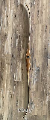 Vintage Stemmler Archery Turk Recurve Bow RH 50# @28 60 Traditional Collectors