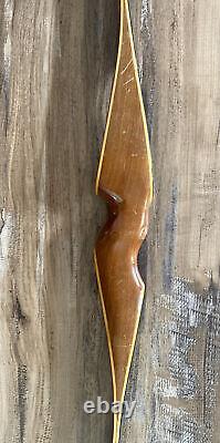 Vintage Stemmler Archery Turk Recurve Bow RH 50# @28 60 Traditional Collectors