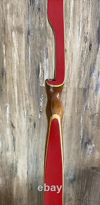 Vintage Stemmler Archery Turk Recurve Bow RH 50# @28 60 Traditional Collectors