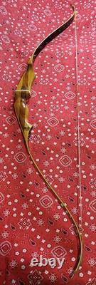 Vintage Stemmler Stalker Right Hand Recurve Bow 54 44# Rare Camo Limb Model