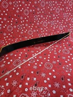 Vintage Stemmler Stalker Right Hand Recurve Bow 54 44# Rare Camo Limb Model