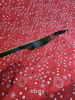 Vintage Stemmler Stalker Right Hand Recurve Bow 54 44# Rare Camo Limb Model