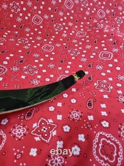 Vintage Stemmler Stalker Right Hand Recurve Bow 54 44# Rare Camo Limb Model