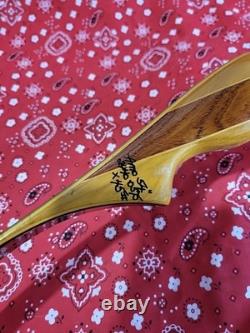 Vintage Stemmler Stalker Right Hand Recurve Bow 54 44# Rare Camo Limb Model