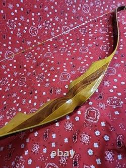 Vintage Stemmler Stalker Right Hand Recurve Bow 54 44# Rare Camo Limb Model