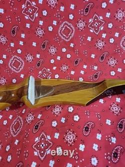 Vintage Stemmler Stalker Right Hand Recurve Bow 54 44# Rare Camo Limb Model