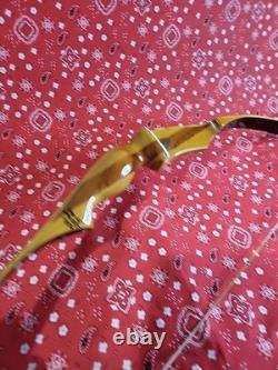 Vintage Stemmler Stalker Right Hand Recurve Bow 54 44# Rare Camo Limb Model