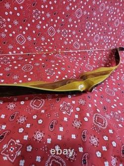 Vintage Stemmler Stalker Right Hand Recurve Bow 54 44# Rare Camo Limb Model