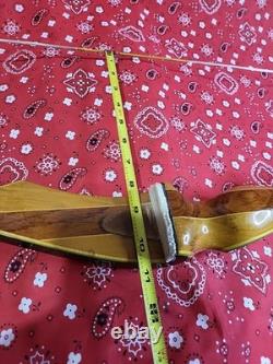 Vintage Stemmler Stalker Right Hand Recurve Bow 54 44# Rare Camo Limb Model