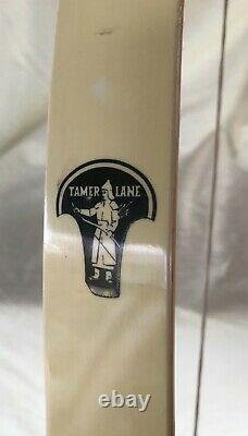 Vintage Tamer Lane 1960s Bear Archery Bow 5D620 66 32# Very Nice L00K