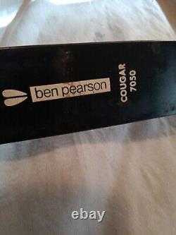 Vintage USA Ben Person Cougar 7050 Recurve Bow 62/#45/28