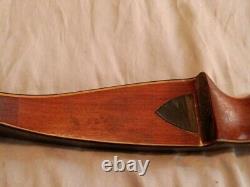 Vintage USA Ben Person Cougar 7050 Recurve Bow 62/#45/28