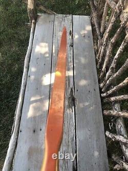 Vintage Unbranded Cat #273 Recurve Archery Bow 45# 62 Right Handed