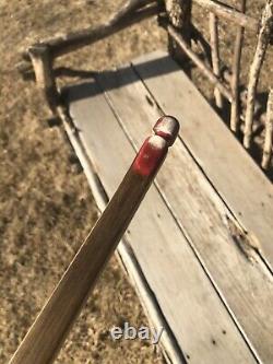 Vintage Unbranded Long Stick Recurve Archery Bow RH Possibly Bear Ben Pearson