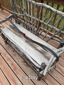 Vintage Unbranded Recurve Archery Bow AMO 52 50# RH Bear Ben Pearson Howatt