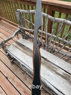 Vintage Unbranded Recurve Archery Bow AMO 52 50# RH Bear Ben Pearson Howatt