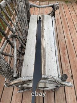Vintage Unbranded Recurve Archery Bow AMO 52 50# RH Bear Ben Pearson Howatt