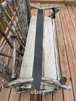 Vintage Unbranded Recurve Archery Bow AMO 52 50# RH Bear Ben Pearson Howatt