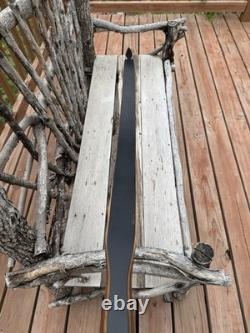 Vintage Unbranded Recurve Archery Bow AMO 52 50# RH Bear Ben Pearson Howatt