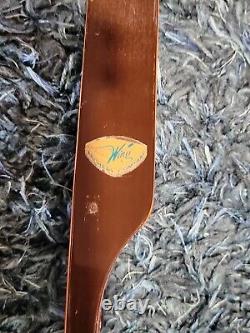 Vintage Wing Archery Co. Red Wing HUNTER Recurve Bow 45 lb. 58 RH