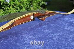 Vintage Wing Archery Presentation Recurve Bow 66 P1392 37# Beautiful Left Hand