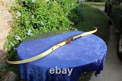 Vintage Wing Archery Presentation Recurve Bow 66 P1392 37# Beautiful Left Hand