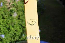 Vintage Wing Archery Presentation Recurve Bow 66 P1392 37# Beautiful Left Hand