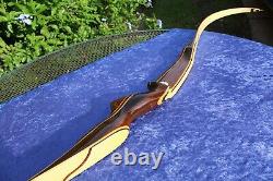 Vintage Wing Archery Presentation Recurve Bow 66 P1392 37# Beautiful Left Hand