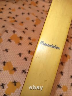 Vintage Wing Archery Presentation recurve 38# 1964