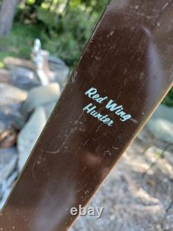Vintage Wing Archery Red Wing Hunter recurve 50#