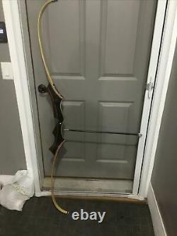 Vintage Wing Presentation ll Takedown Recurve Bow R-H 66 30# With Case Plus More