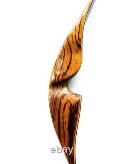 Vintage Wood Recurve Shakespeare Wonder Bow Super Necedah 45Lbs dsp