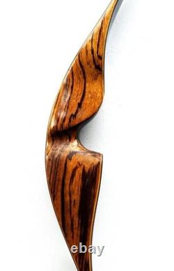 Vintage Wood Recurve Shakespeare Wonder Bow Super Necedah 45Lbs dsp