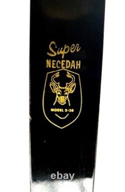 Vintage Wood Recurve Shakespeare Wonder Bow Super Necedah 45Lbs dsp