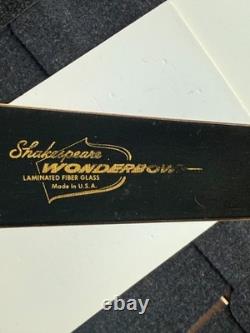 Vintage Wood Recurve Shakespeare Wonder Bow Super Necedah 45Lbs dsp