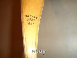 Vintage York Archery Glasspowered Cadet Recurve Bow 6987, 60, 30 Lbs, RH