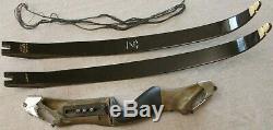 Vintage fred bear takedown bow with A-mag A magnesium riser 58 68# limbs on A