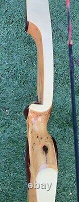 Vintage staghorn recurve bow 46#