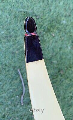 Vintage staghorn recurve bow 46#